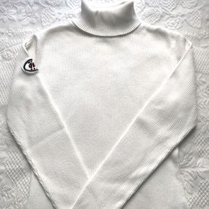 A Harley-Davidson Creme colored Turtleneck SZ SM